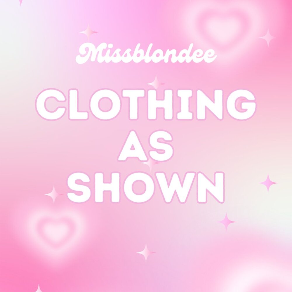 Clothing Item as Shown